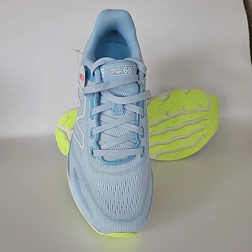 Size 6.5 - New Balance Fresh Foam 680v8 Quarry Blue Sea Salt Wide Women's Shoes